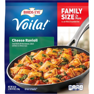 Birds Eye Voila! Frozen Family Size Cheese Ravioli - 42oz : Target