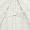 JONATHAN Y Collins 9 ft. Classic Cottage Tassel Market Patio Umbrella with Auto-Tilt, Crank, Wind Vent and UV Protection - 3 of 4