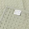 Unique Bargains Cotton Waffle Soft Absorbent Hand Towels for Bathroom 14" x 32" 4 Packs - 4 of 4