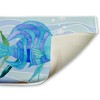 Stupell Industries Fun Blue Fish Underwater Printed Plush Bathroom Floor Mat, design by Audrey Jeanne Roberts - 2 of 4