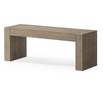Maven Lane Zeno Organic Solid Wooden Bench