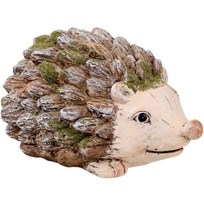 Sunnydaze Hazel the Hedgehog Statue - Indoor/Outdoor Decorative Figurine - 7"