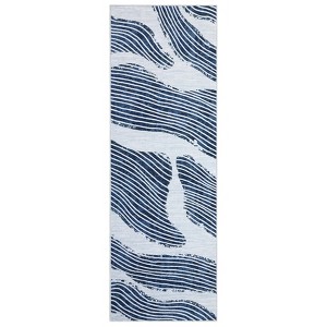 Washable Large Non Slip Living Room Rugs, Modern Abstract Soft Bedroom Carpet, Low Pile Floor Rugs for Dining Room Kitchen - 1 of 4