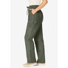 Woman Within Plus Size Convertible Length Cargo Pant/Capri - 4 of 4