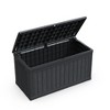 Okak 230/260 Gallon Waterproof Outdoor Storage Box, Deck Box with Lockable Lid, Patio Storage Box for Outdoor Cushions, Garden Tools - 3 of 4