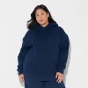 Women's Oversized Hooded Pullover Sweatshirt - Wild Fable™ - 2 of 3