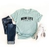 Simply Sage Market Women's Varsity Mom Life Short Sleeve Graphic Tee - 2 of 2