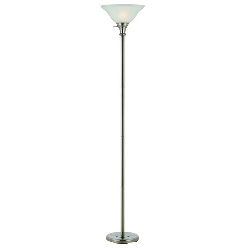 70 3 Way Metal Torchiere Floor Lamp, Lamp Shades For Floor Lamps Target