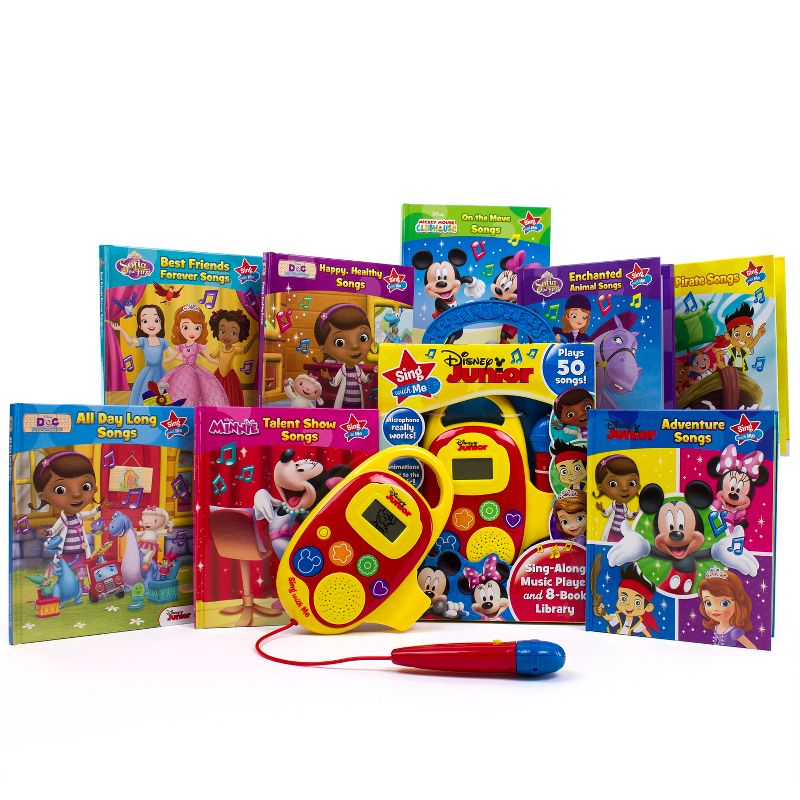 Disney Junior Sing With Me Sing-Along Music Player and 8-Book Library, 3 of 16