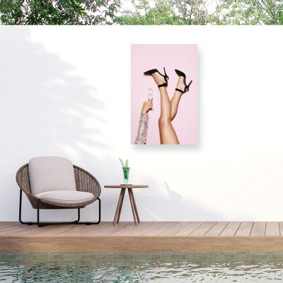 Trademark Fine Art - 1x Studio III Cheers Disco Matted Framed Art