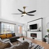Parrot Uncle 52" Antique Brass Indoor Integrated LED Smart Ceiling Fan - 4 of 4