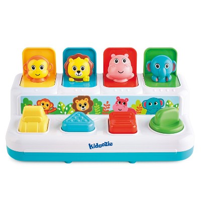 Kidoozie Pop ‘n Play Animal Friends, Pop Up Activity Toy For Learning ...