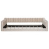 KTMBDW Upholstered Velvet Daybed with Side Storage pocket, Twin/Full XL Size Sofa Frame with Wooden Slat Support for Bedroom, Guest Room, Living Room - 4 of 4