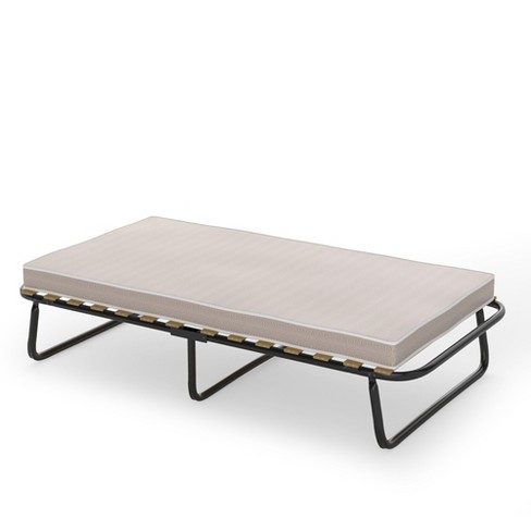 Fold away deals cot with mattress