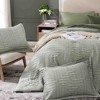BAGOKIE 7 Pieces Crinkle Textured Bed in a Bag Comforter Set - 3 of 4