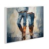 Stupell Industries Cowboy & Cowgirl Couple Wall Plaque Art - 3 of 4