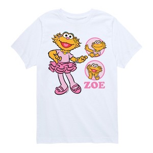 Boys' - Sesame Street - Zoe Ballet Short Sleeve Graphic T-Shirt - 1 of 4