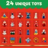 JOYFY 2024 Countdown to Christmas Advent Calendar - 24Pcs Tabletop Christmas Tree - image 3 of 4