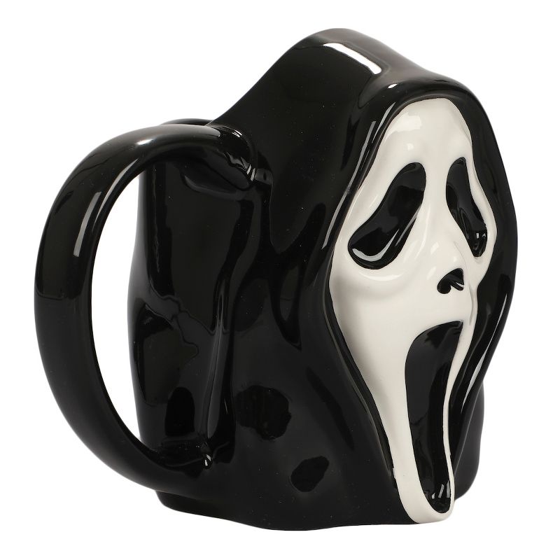 Ghost Face 16 Oz Sculpted Ceramic Mug, 3 of 7