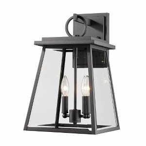 Z-Lite Broughton 2 - Light Wall Light in  Black - 1 of 4