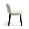 TOV Furniture Foxy Performance Basketweave Chenille Dining Chair in Cream - 4 of 4