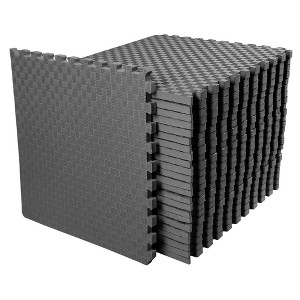 BalanceFrom Fitness Interlocking EVA Foam Exercise Mat Tiles - 1 of 4