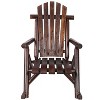 KTMBDW Oversized Rocking Chair, Outdoor Rocking Chair for Adults, All Weather Resistant Porch Rocker for Lawn Garden - 2 of 4