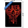 Trends International Slayer - Diabolus In Musica - Skull Framed Wall Poster Prints White Framed Version 22.375" x 34" - 3 of 4