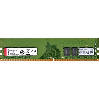 Kingston ValueRAM 8GB DDR4 SDRAM Memory Module - 8 GB (1 x 8 GB) - DDR4-2666/PC4-21300 DDR4 SDRAM - CL19 - 1.20 V - Non-ECC - Unbuffered - 288-pin