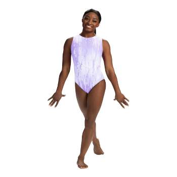 Azure Delight Sleeveless Girl Gymnastics Leotard – Gym Elite