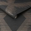 Serenity Geo Black and Rose Gold Wallpaper - 3 of 4