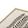 Pauline Stanley Potted Ferns Black Terracotta Metal Framed Art Print - Deny Designs - 3 of 4