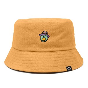 Dalix Sorcerer Frog Cotton Bucket Hat Lightweight Outdoor Travel Beach Everyday Womens - 1 of 4