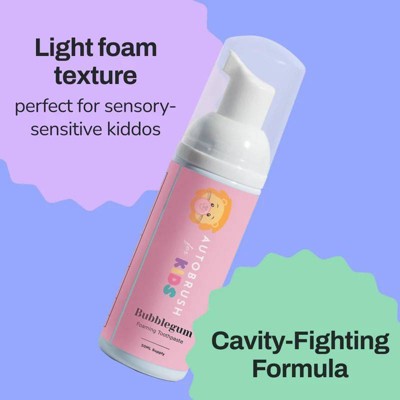 Autobrush Mint Fluoride Foaming Toothpaste - 3.4oz