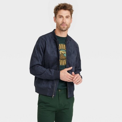 Men's Lightweight Bomber Jacket - Goodfellow & Co™ Navy Blue Xxl : Target