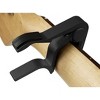 RockJam Black Guitar Capo  Cast Aluminum Spring-Loaded Capo For Acoustic & Electric Guitars - 3 of 3