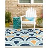 Unique Loom    Belize Outdoor Dangriga Area Rug - 3 of 4