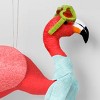 Christmas Felted Wool Flamingo with Skate Ornament - Wondershop™ - 3 of 3