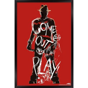 Trends International A Nightmare on Elm Street - Freddy Stylized Framed Wall Poster Prints - 1 of 4