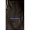 TheDapperTie - Men's Cotton Flat Pre Folded Pocket Square on Card - 2 of 3