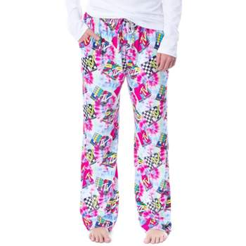 Peanuts Women's Snoopy And Woodstock Allover Print Smooth Fleece Pajama  Pants MD