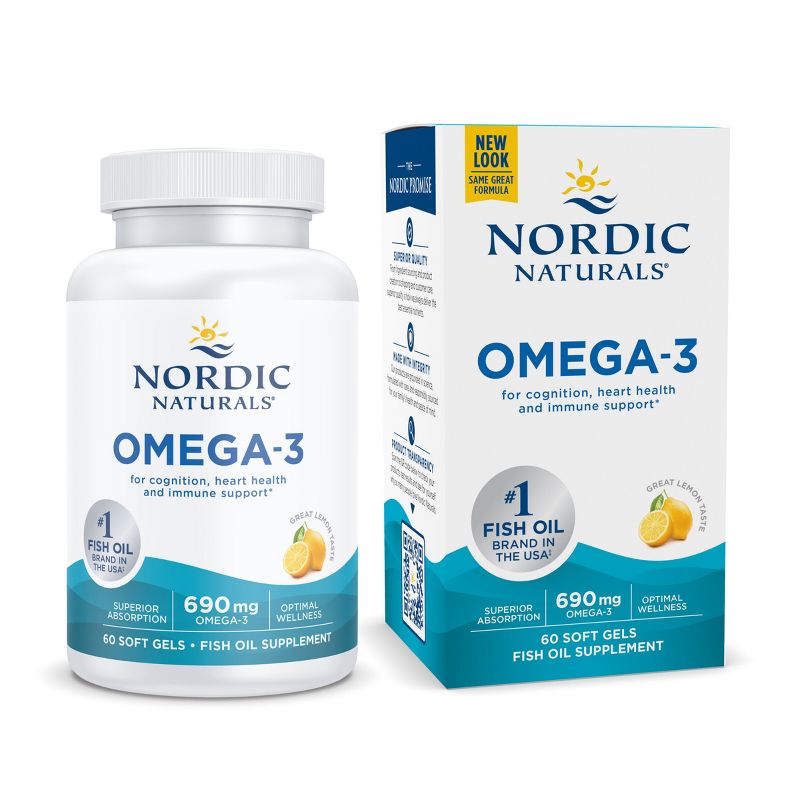Nordic Naturals Omega-3 Softgels Dietary Supplement - 60ct, 6 of 10