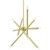 Livex Lighting Soho 10 - Light Chandelier in  Satin Brass - 2 of 4