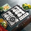 Cosmo COS-640STX-E 24 in. Gas Cooktop in Stainless Steel with 4 Sealed Burners - 2 of 4