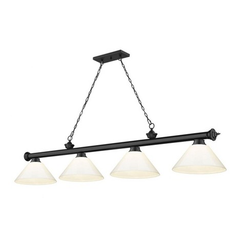 Z-lite Cordon 4 - Light Chandelier In Matte Black : Target