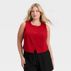 Women's Ponte Vest - A New Day™ - 1 of 3