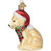 Old World Christmas Blown Glass Ornament for Christmas Tree, Yellow Labrador Puppy - 3 of 4