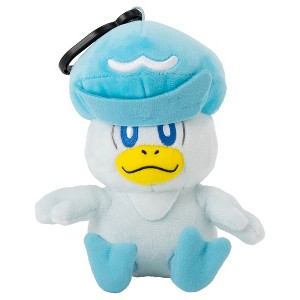 POKEMON TAKARA TOMY: POKEMON: Sound Stuffed Plush Toy Quaxly - 1 of 1