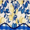 RLF Home El Limon Glory 3in Rod Pocket Layered Window Valance, 50" x 16" - 4 of 4