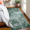 Abstract Machine Washable Rug with Non Slip Backing Ultra-Thin Non Shedding Stain Resistant Indoor Carpet for Living Room Bedroom Dining Room - 2 of 4